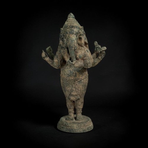 Ganesha bronze figur - figur, 3