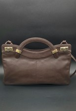 Vintage Leder Handtasche