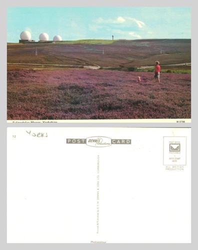 Postkarte fylingdales moors - -,