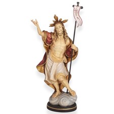 Holzfigur Auferstandener