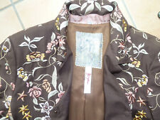 BIYA Mantel Zaubermantel braun bestickt Gr.XL 