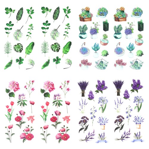 Blumen sticker pflanzen - sticker,