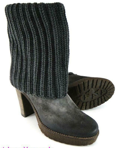 Coole leder stiefelette gr - stiefelette,