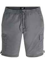 Neu Cargo-Bermuda Gr. 56 Rauchgrau Herren Shorts Kurz-Pants