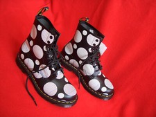 DR. MARTENS - NEU - 1460  klasse POLKA DOT  BOOTS 8 Loch  Leder  Gr. 39