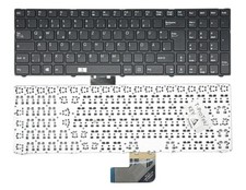DEUTSCHE - Schwarz Tastatur