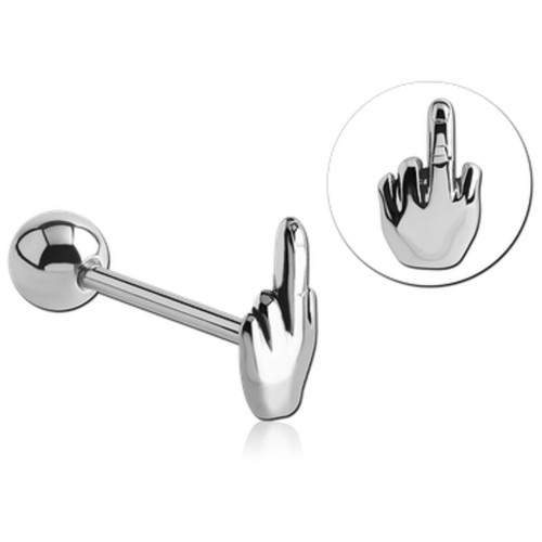 Zungenpiercing tragus - zungenpiercing,