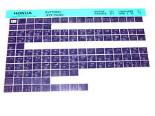 Microfich Ersatzteilliste _ RVF 750 R _ RVF750 R _ RC45 _ Baujahr 1994