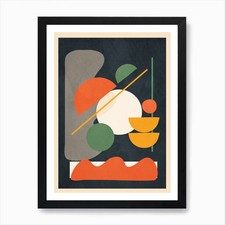 Abstrakte Form Rahmen 6