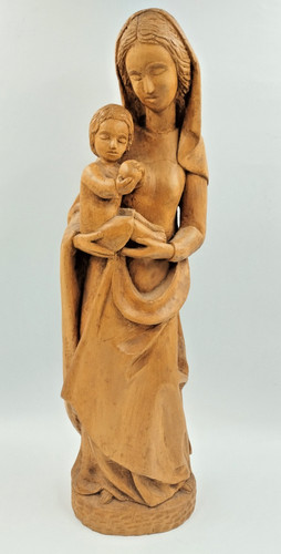 Große marienstatue maria mit - große,