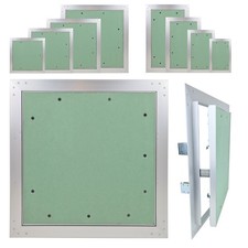 Revisionsklappe Alu GK-Einlage Gipskarton Revisionstür in 150 200 300 400 600 mm