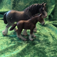 Schleich Clydesdale Stute mit