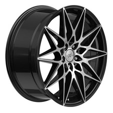 1x AXXION AX9 black full machined 8.5Jx19 5x120 ET25