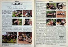 Oldtimer Praxis 1330) Rixe 50 Restaurierung - ein interessanter Bericht auf 2 Se