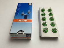 20 x Osram lamp 12V 2W B8.5d