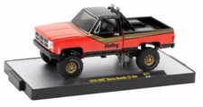 GMC Sierra Grande 15 - 4x4 - 1976 - red / black - M2 1:64