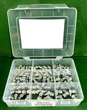 DIN 71412 Einschlag Schmiernippel Set Sortiment verzinkt Form A/B/C ø 6-10mm