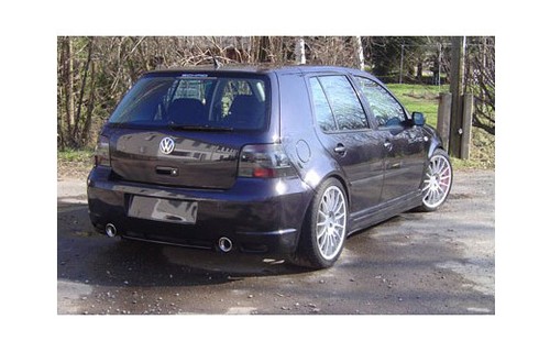 Duplex sportauspuff golf 4 - ,