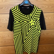 Moschino neon gelb Schwarz Shirt Top 36 Damen Oberteil