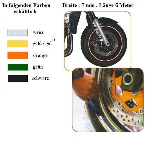 Wheel stripe für yamaha fz1 - wheel,