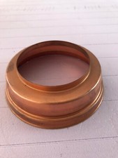 Kupfer Standrohrkappe hoch rund 80/120 für Standrohr DN100