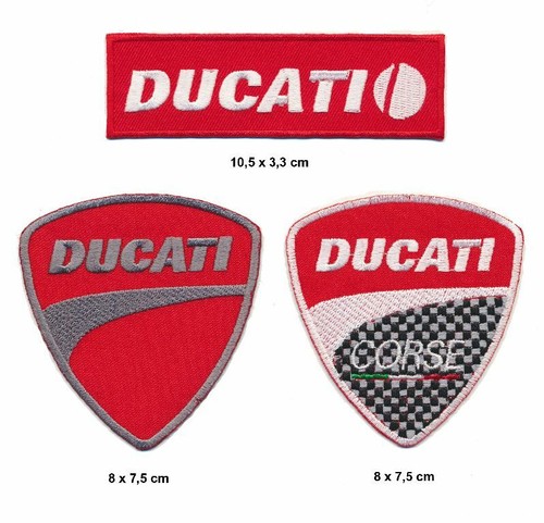 Ducati corse aufnäher - ducati,