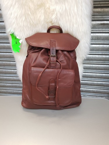 Grosser leder rucksack - grosser,