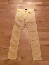 Zara Jeans Senf Gelb Gr.40 Ocker Denim Hose Vintage US.31 GG-357