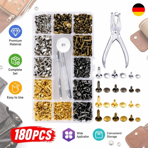 Hohlnieten doppelkopf stahl - hohlnieten,