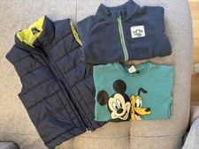 Kleiderpaket Set Jungen Größe 104 Gebraucht Shirt Langarm Weste Fleecejacke