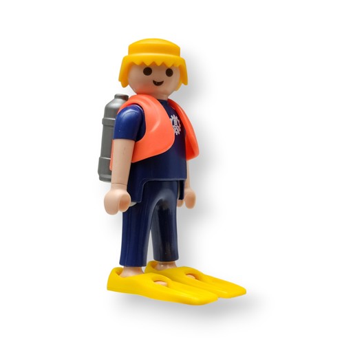 Playmobil figur taucher mann - figur,