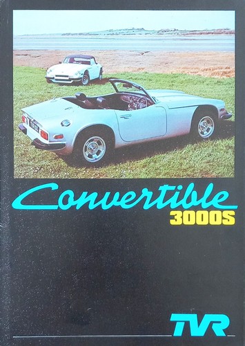 Tvr 3000s convertible 78 - convertible, 07/78