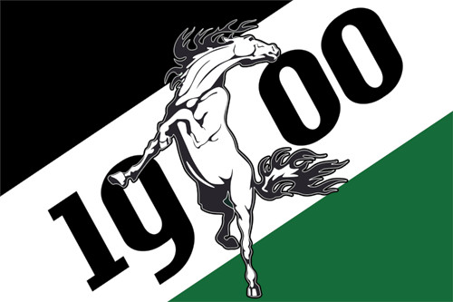 Fahne mönchengladbach 1900 - mÖnchengladbach,