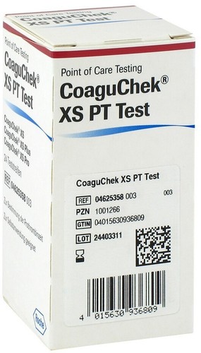 Coaguchek test 48 - pt, test,