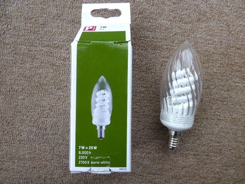 Aro energiesparlampe kerze - energiesparlampe,
