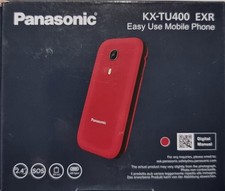 Panasonic KX-TU400EXR Senioren Klapphandy SOS-Taste Großes Display Sicherheit