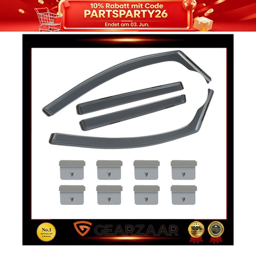 4tlg windabweiser set für - set,