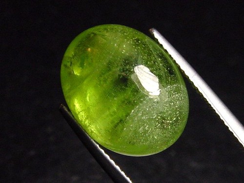 Peridot apfelgrün - peridot, 14,37