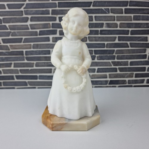 Jugendstil alabaster skulptur - jugendstil,