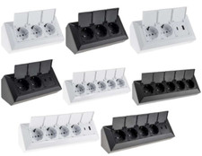 Steckdosenblock mit Deckel