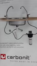 Alvito Carbonit Trinkwasserfilteranlage, Vario Untertischeinstallation 