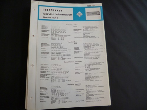 Original service manual - original,