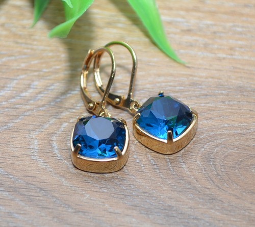 Edelstahl strass ohrringe - edelstahl,