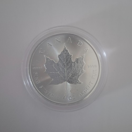 Silbermünze maple leaf - 1,