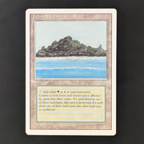 Mtg tropical island - \>>,