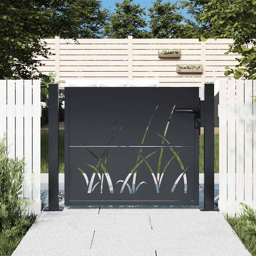 Gartentor gras design - gartentor, gras-design