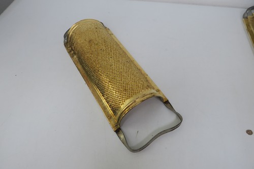 Alte messing reibe - messing,