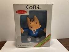Olympia 1992 Barcelona Maskottchen Cobi Magnum Figur ovp Yolanda Comansi in Box