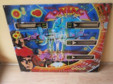 Flipperscheibe Pinball  Backglass   "  Contact  "