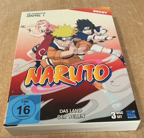 Naruto dvd set staffel 1 - 3,